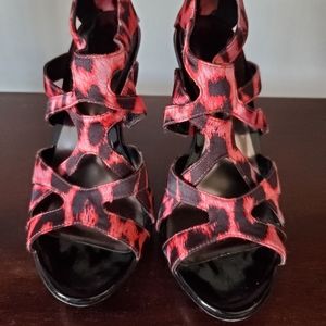 Pink Leopard Heels